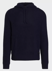 Polo Ralph Lauren Mens Regular fit Hoodie Sweater XL Cashmere Blue Solid