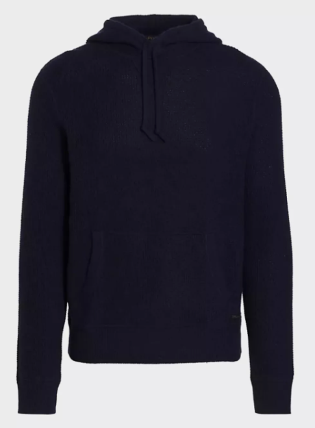 Polo Ralph Lauren Mens Regular fit Hoodie Sweater XL Cashmere Blue Solid