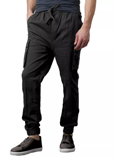 Galaxy Mens  fit Pants L / 30 Black Solid