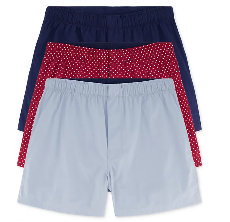 Gap Mens  fit 3 Pack Boxer Shorts Underwear Small Multicolor