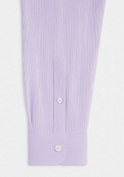Calvin Klein Mens Regular fit Dress Shirt XXL 18 in 34-35 Purple Striped