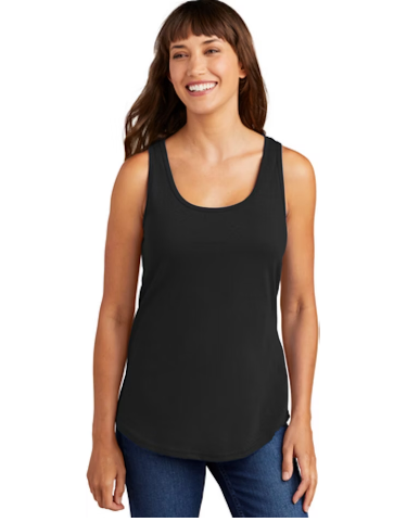 ID Ideology Womens Regular fit Sleeveless Tank Top Shirt Large Black Solid