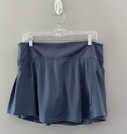 Adidas Mens  fit Athletic Skort Large Blue Solid