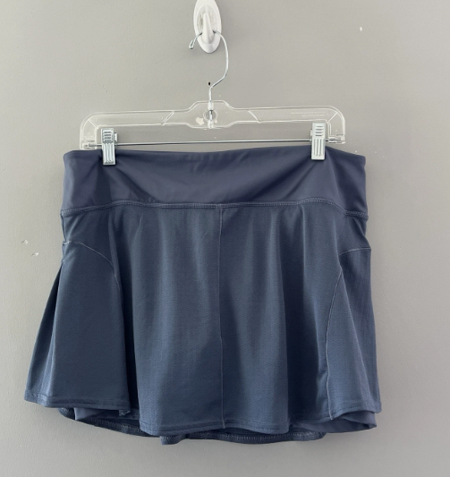 Adidas Mens  fit Athletic Skort Large Blue Solid