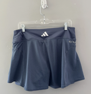 Adidas Mens  fit Athletic Skort Large Blue Solid