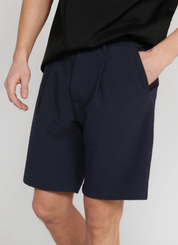Matinique Mens Regular fit Casual Majay Shorts 32 Blue Solid