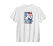 Tommy Bahama Men Regular fit Short Sleeve T-Shirt Shirt Large White Solid