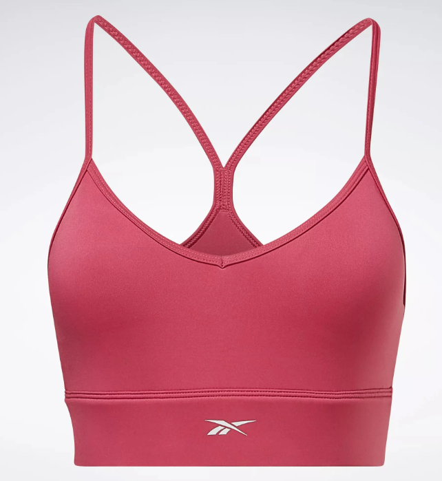 Reebok Womens  fit Sports Bra Bra Small Pink