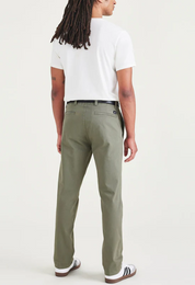 Docker's Mens Slim fit Chinos Pants 36 / 30 Light Green Solid