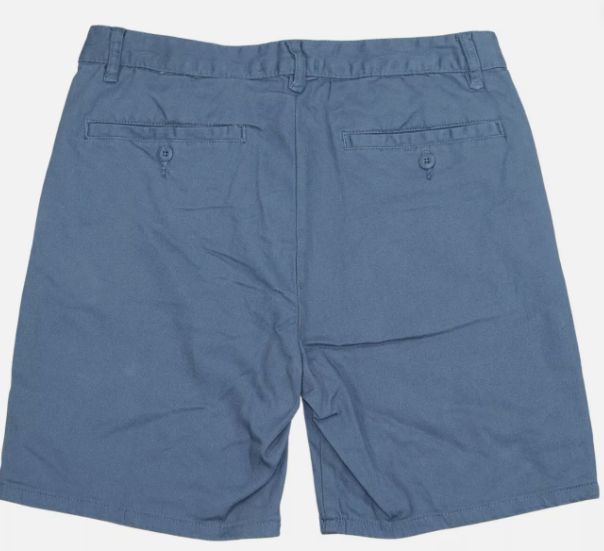 And Now This Men's Stretch Chino Shorts Size 38 Washed Blue