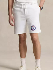 Polo Ralph Lauren Mens Regular fit Drawstring Shorts Large White Solid