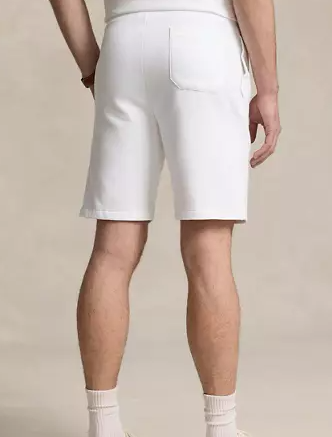 Polo Ralph Lauren Mens Regular fit Drawstring Shorts Large White Solid