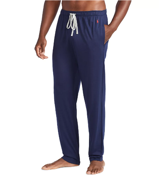 Polo Ralph Lauren Mens  fit Pajama Pants Sleepwear S / 32 Blue Solid
