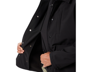 Bass Outdoor Mens Chore Coat Medium Black Removable Hood