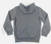 Q-Active Mens Regular fit Long Sleeve Full Zip Sweatshirt Medium Grey Solid