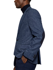 Hugo Boss Mens Slim fit Sport Coat Blazer 44 R Navy Blue