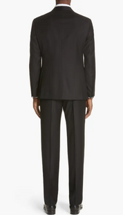 Emporio Armani Mens Regular fit Suit Jacket Blazer 42 R Black Solid