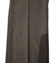Calvin Klein Mens Slim fit Dress Pants 40 / 32 Brown Check