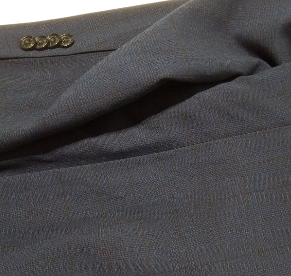 Tommy Hilfiger Mens Modern fit Sport Coat Blazer 40 R Navy Blue Plaid