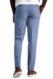 Kenneth Cole Mens Slim fit Dress Pants 38 / 32 Blue Solid Stretch