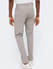 Kenneth Cole Reaction Mens Slim fit Casual Khaki Pants 30 / 30 Beige Solid