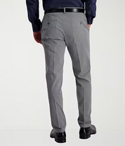 Haggar Mens Straight fit Dress Pants 30 / 32 Charcoal Grey