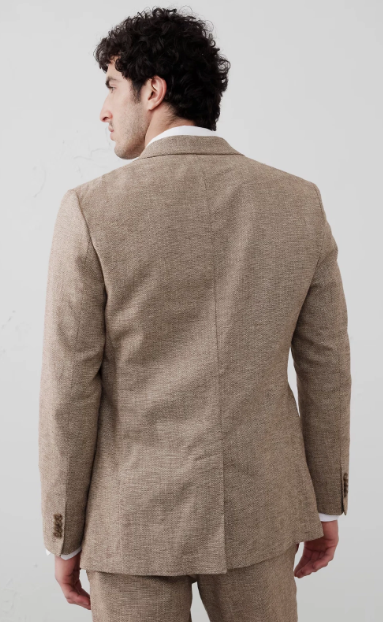 Banana Republic Mens Classic fit Suit Jacket Blazer 44 R Brown