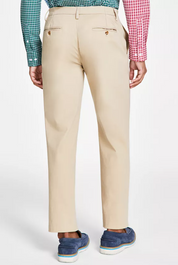 Club Room Mens Classic fit Casual Pants 32 / 32 Beige Solid