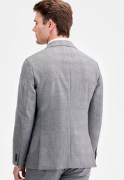 Ted Baker Mens Modern fit Double Breasted Suit Jacket Blazer 42 S Grey Plaid