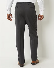 Stafford Mens Classic fit Dress Pants 42 / 34 Charcoal Grey