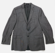 Calvin Klein Mens Slim fit Sport Coat Blazer 44 S Charcoal Grey