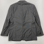 Calvin Klein Mens Slim fit Sport Coat Blazer 44 S Charcoal Grey