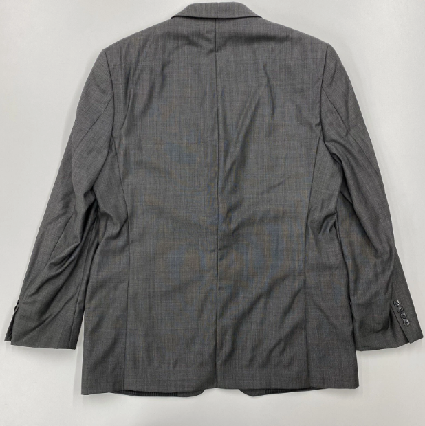 Calvin Klein Mens Slim fit Sport Coat Blazer 44 S Charcoal Grey