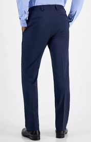 Hugo Boss Mens Modern fit Wool Dress Pants 32 / 34 Navy  Blue Solid