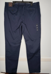 Michael Kors Mens Slim fit Dress Pants 30 / 30 Navy Blue Solid