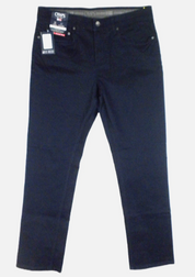Chaps Mens Slim fit Casual Pants 32 / 30 Navy Blue Solid