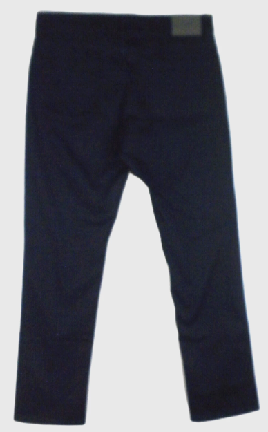 Chaps Mens Slim fit Casual Pants 32 / 30 Navy Blue Solid