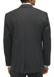 Brooks Brothers Mens Classic fit Suit Jacket Blazer 48 R Charcoal Grey Wool