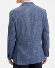 Tommy Hilfiger Mens Modern fit Sport Coat Blazer 40 S Heather Blue Check