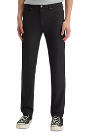 Levis Mens Slim fit Casual Pants 34 / 32 Black Solid