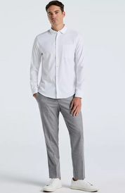 Perry Ellis Mens Modern fit Dress Pants 36 / 30 Grey