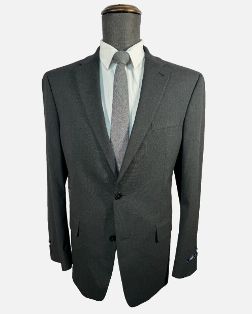 Izod Mens Slim fit Suit Jacket Blazer 36 R Black