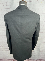 Izod Mens Slim fit Suit Jacket Blazer 36 R Black