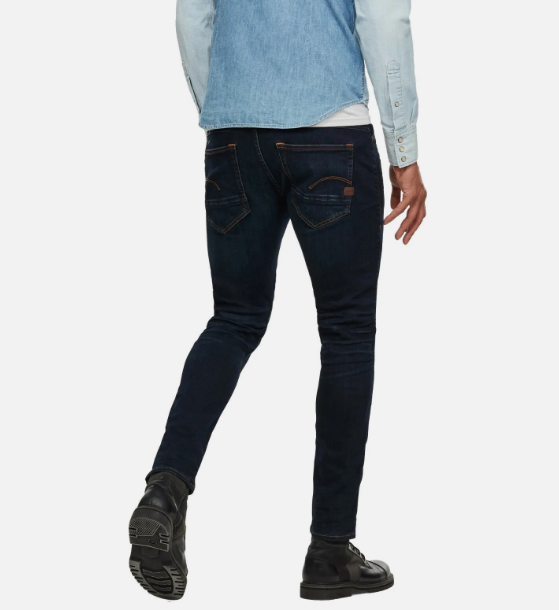 G-Star Raw Mens Slim fit Denim Jeans 32 / 32 Dark Blue