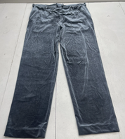 Jay Walker Mens Straight fit Casual Velvet Pants 33 / 33 Blue Solid