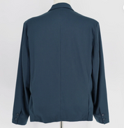 Jay Walker Mens Classic fit Sport Coat Blazer Small Blue Solid