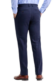 Ted Baker Mens Modern fit Dress Pants 36 / 30 Navy Blue Solid Stretch