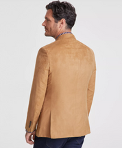Nautica Mens Modern fit Sport Coat Blazer 42 S Beige Solid Stretch