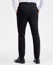 Ted Baker Mens Modern fit Dress Pants 32 / 34 Black Solid Stretch Wool