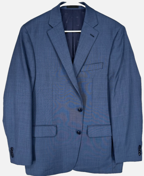 Michael Kors Mens Classic fit Sport Coat Blazer 48 R Blue